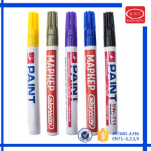 Promotional permanent ink aluminum barrel paint markers